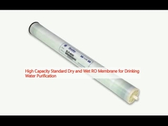 ผนัง RO แบบแห้งและเปียกแบบมาตรฐานความจุสูงสําหรับการทําความสะอาดน้ําดื่ม