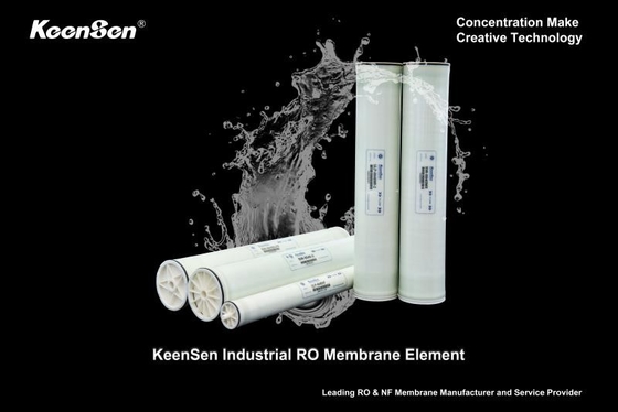 การกําจัดเกลือจากน้ําทะเล SW-8040HF ผิวน้ําทะเล ออสโมซิสกลับ การปฏิเสธสูง 99.80% และการไหลผ่านขนาดใหญ่ 9000GPD
